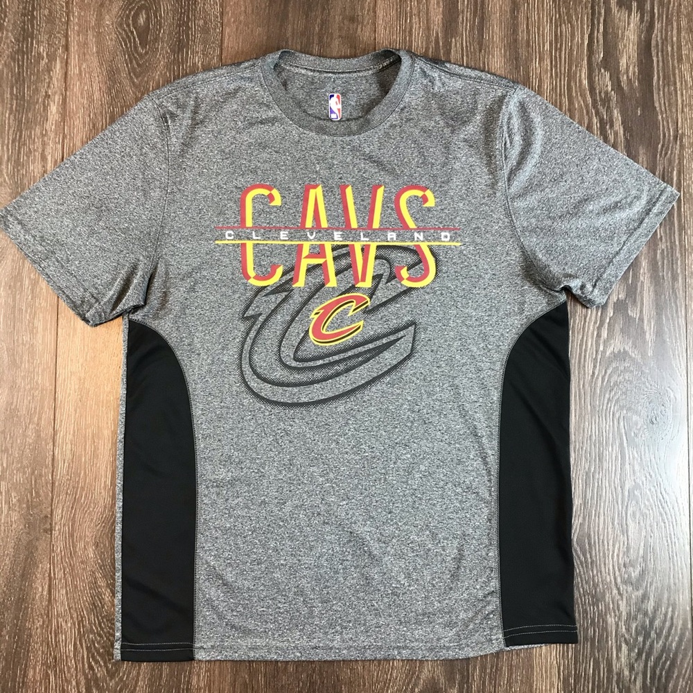 NBA Cleveland Cavs XL Gray Dri-Fit Cavaliers Shirt